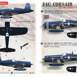 F4U Corsair in Korean War Part 2 32-034 Scale 1/32