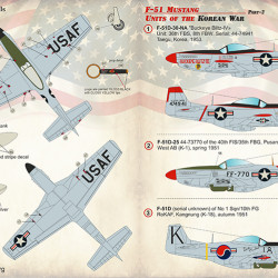 F-51 Mustang Part-2 72-300 Scale 1/72