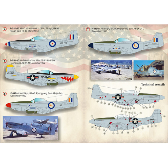 F-51 Mustang Part-2 72-300 Scale 1/72