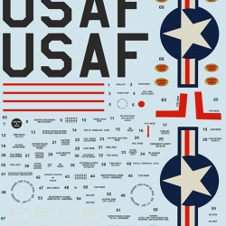 F-51 Mustang. Units of the Korean War 32-029 Scale 1/32