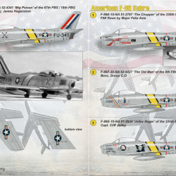 F-86 Sabre Mig Killer Part 2 48-065 Scale 1/48