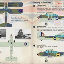 Fairey Albacore 72-243 Scale 1/72