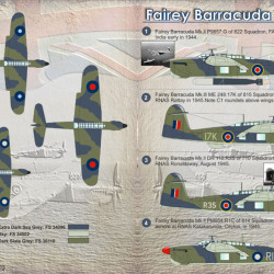 Fairey Barracuda 72-091 Scale 1/72