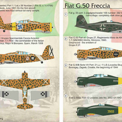 Fiat G.50 Freccia Part-2 48-146 Scale 1/48