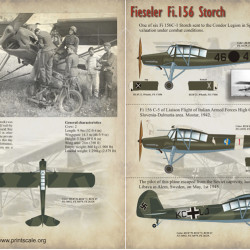 Fieseler FI.156 Storch 72-010 Scale 1/72