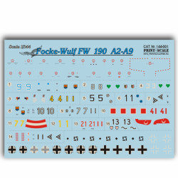 Focke-Wulf FW 190 A2-A9 144-001 Scale 1/144