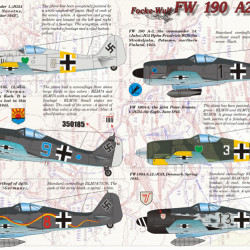 Focke-Wulf FW 190 A2-A9 48-015 Scale 1/48