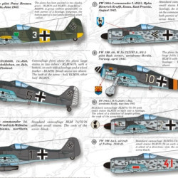 Focke-Wulf FW 190 A2-A9 72-002 Scale 1/72