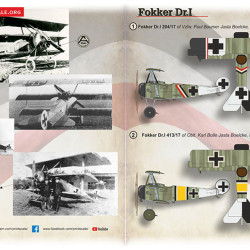 Fokker Dr I 72-504 Scale 1/72