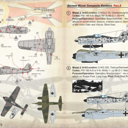 German Mistel Composites, Part 2 72-216 Scale 1/72