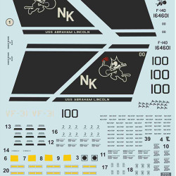 Grumman F-14 Tomcat Part-2 48-144 Scale 1/48