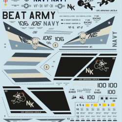 Grumman F-14 Tomcat part-1 72-272 Scale 1/72