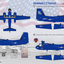 Grumman S-2 Tracker Part-2 72-389 Scale 1/72