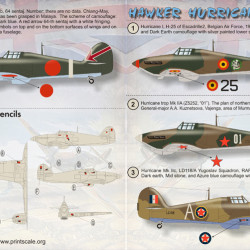 HAWKER HURRICANE 72-022 Scale 1/72