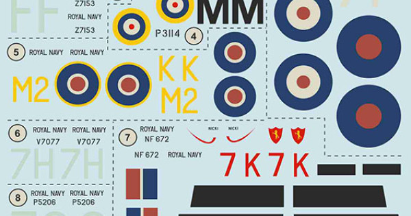 Hawker Sea Hurricane Model Kits | Various FAA Units and Operations ...