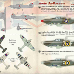 Hawker Sea Hurricane 72-383 Scale 1/72