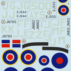 Hawker Tempest Part-1 48-125 Scale 1/48