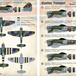 Hawker Tempest Part-1 48-125 Scale 1/48