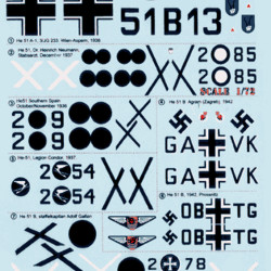 Heinkel HE-51 72-012 Scale 1/72