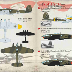 Heinkel He-111 Part-3 72-185 Scale 1/72