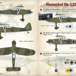 Henschel Hs 126 72-164 Scale 1/72