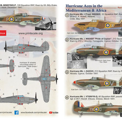 Hurricane Aces of the MTO and Africa Part 4 48-256 Scale 1/48