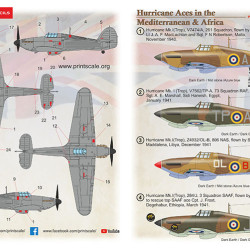 Hurricane Aces of the MTO and Africa Part-2/ 48-226 Scale 1/48