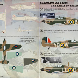 Hurricane Mk I 72-065 Scale 1/72