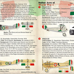 Italian Ace sof WW I Part-2 72-301 Scale 1/72