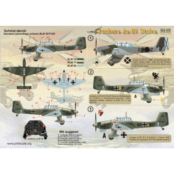 Junkers Ju 87 Stuka WWII 144-002 Scale 1/144