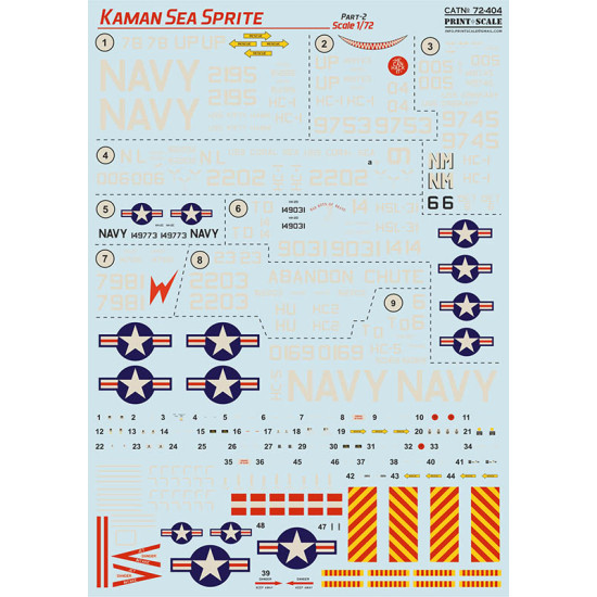 Kaman Sea Sprite. Part 2 72-404 Scale 1/72