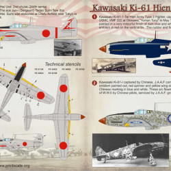 Kawasaki Ki-61 Hien 72-167 Scale 1/72