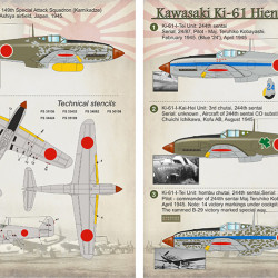 Kawasaki Ki-61 Hien Part-2 48-135 Scale 1/48