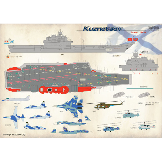Kuznetsov 700-001 Scale 1/700
