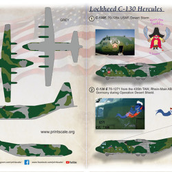 Lockheed C-130 Hercules. Part 2 72-424 Scale 1/72