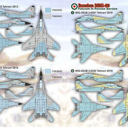 MIG-29 Iranian 48-129 Scale 1/48