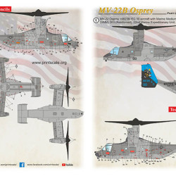 MV-22B Osprey Part 2 48-215 Scale 1/48