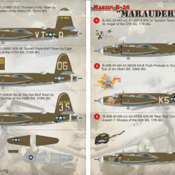 Martin B-26 72-097 Scale 1/72