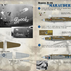 Martin B-26 Marauder 144-007 Scale 1/144