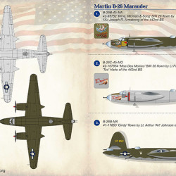 Martin B-26 Marauder 72-325 Scale 1/72