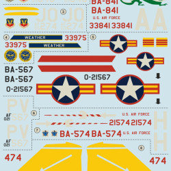 Martin B-57 Canberra Part-1 72-193 Scale 1/72