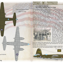 Martin Marauder B-26B-MA 48-200 Scale 1/48