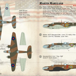 Martin Type 167 Maryland 72-205 Scale 1/72