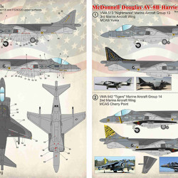 Mc Donnel Douglas AV-8B_Harrier II Part 1 48-153 Scale 1/48