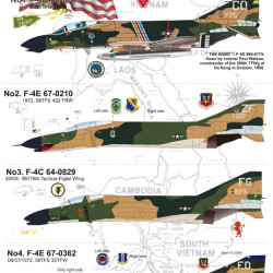 McDonnel Douglas F-4 Phantom 72-029 Scale 1/72