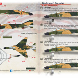 McDonnel Douglas F-4D Phantom II 72-456 Scale 1/72