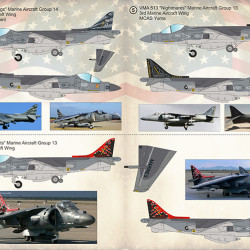 McDonnell Douglas AV-8B Harrier II 72-214 Scale 1/72