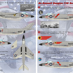 Mc.Donnell Douglas F3H Demon 72-105 Scale 1/72