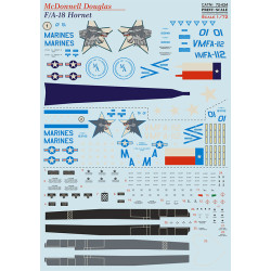 McDonnell Douglas F/A-18 Hornet 72-434 Scale 1/72