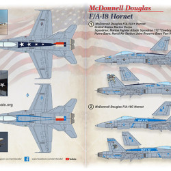 McDonnell Douglas F/A-18 Hornet 72-434 Scale 1/72